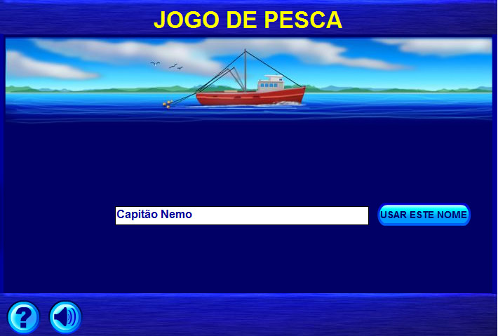 Jogo de pesca on-line no Brasil